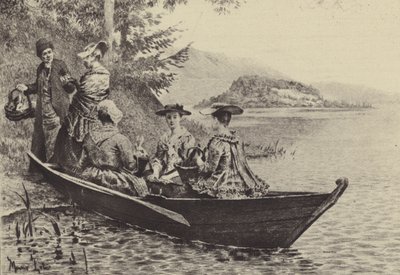 Une excursion en bateau - Maurice Leloir